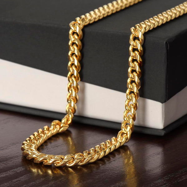 Bold Cuban Chain Necklace